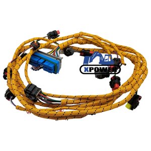 ชุดสายไฟเครื่องยนต์2964617 296-4617ชุดสายไฟ C6.4 E320D สำหรับอะไหล่เปลี่ยนสายไฟเครื่องยนต์รถขุด - Product Image 1