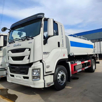 Camion-citerne à eau 1SUZU 4X2 15CBM à canon brumisateur pour la lutte contre la poussière, idéal pour les travaux d'assainissement – Vente directe usine