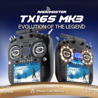 Remote Control Model Pesawat TX16S MK3 dengan Teknologi MAX Dual Frequency Crossing Hall 24G Kemasan Standar