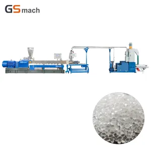Máquina de produção de grânulos de plástico EVA subaquática GS 75MM granulador de rolo duplo