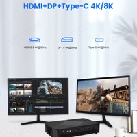 Mini PC Gamer Topton AMD Ryzen 9 5900HX Core I9 I7 Nuc 11900H, Computadora de Escritorio con Doble RAM, Doble NVMe, 3x4K, WiFi6