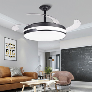 Moderne 42-Inch Abs Plafondventilator Met Led Licht Afstandsbediening 220V Voor Woonkamer - Product Image 1