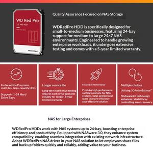 <span class=keywords><strong>Disco</strong></span> <span class=keywords><strong>Duro</strong></span> Interno SATA para Servidor <span class=keywords><strong>NAS</strong></span> Empresarial Red Pro, Nuevo, de 4 TB, 8 TB, 16 TB y 24 TB, de Funcionamiento Independiente - Product Image 4