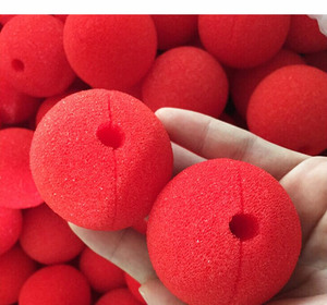 Nariz de payaso para <span class=keywords><strong>Halloween</strong></span>, accesorios para fiesta en casa, esponja roja, Cosplay, juguetes creativos para niños, <span class=keywords><strong>Halloween</strong></span> - Product Image 5