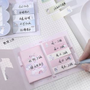 HengXin Kawaii <b>Sticky</b> <b>Note</b> Set Cute Stationery Multifunctional Memo Pad Index Stickers School Supplies - Product Image 5