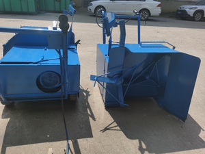 Máquina volteadora de compost para hongos autopropulsada eléctrica/diésel para mezclar y fermentar el sustrato de hongos ostra - Product Image 6