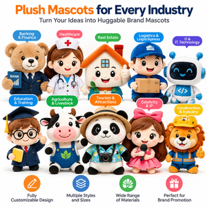 Mascotte en peluche personnalisée Coupe de football, personnage brodé avec logo, pour cérémonie de remise des trophées, cadeau pour le terrain de jeu, jouets promotionnels - Product Image 5