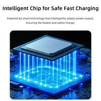 240W PD 48V5A Câble USB C Cordon de données tressé rétractable 1 mètre Charge haute vitesse