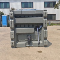 Toilettes portables pour chantier de construction, toilettes portables avec lavabo pour travaux de construction