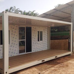 Oficina Modular en Contenedor, Casa Prefabricada de 20 pies/40 pies, Oficina Portátil para Obra con Terraza, Piso de Madera, Personalizable - Product Image 2