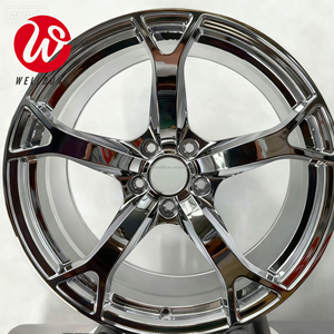 Chrome giả mạo bánh xe monoblock 5x120 5x114.3 5x112 5x130 cho Nissan 350Z 370Z Nismo V1 infinitini Q50 G35 Q60 G37 - Product Image 3