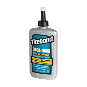 <span class=keywords><strong>Colle</strong></span> multi-surfaces <span class=keywords><strong>Titebond</strong></span> Quick Thick 100% originale pour marteaux de piano, instruments de musique, travail du bois, collage rapide, tenue forte - Product Image 4