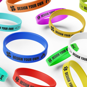 Dây đeo cổ tay Silicone quảng cáo, công cụ tiếp thị hiệu quả. Tùy chỉnh với tin nhắn của bạn. Thoải mái khi mặc, lâu dài. - Product Image 2