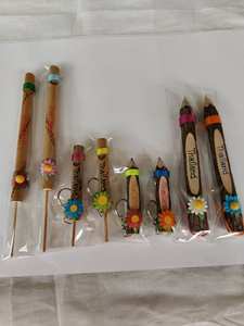 Sifflets classiques longs en bambou, jouets écologiques faits à la main à partir de bambou naturel pour souvenirs/cadeaux - Product Image 4