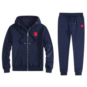 Set <span class=keywords><strong>Felpa</strong></span> <span class=keywords><strong>con</strong></span> <span class=keywords><strong>Cappuccio</strong></span> e Pantaloni Jogger in Maglia Doppia <span class=keywords><strong>con</strong></span> Zip Intera, <span class=keywords><strong>Felpa</strong></span> Ricamata, Abbigliamento Uomo, Produttori di Abbigliamento, Pantaloni Sportivi Personalizzati - Product Image 5