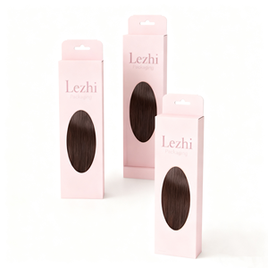 Bán buôn tùy chỉnh tóc bó tóc mở rộng bao bì hộp bền phân hủy sinh học hộp giấy với <span class=keywords><strong>Hooks</strong></span> - Product Image 2