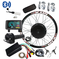 Kit de conversion de vélo électrique avec moteur moyeu MTX 48V-72V 2000W 3000W, programmateur Bluetooth, prix usine