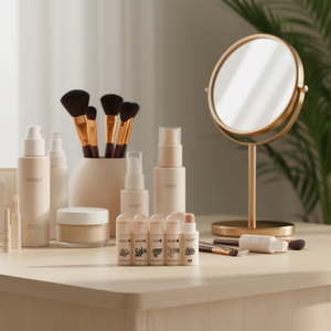 Fondotinta liquido Saniye 30 ml formato normale per tono di pelle chiaro, tutti i tipi di pelle, modello femminile R118 - Product Image 2