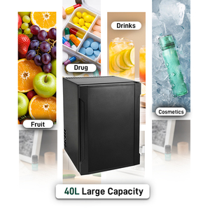 EASTON 40L Capacity Hotel Noise-free Absorption Minibar Silent Single Door Refrigerator Electric <strong>Mini</strong> Fridge <strong>Cooler</strong> for Hotel - Product Image 3