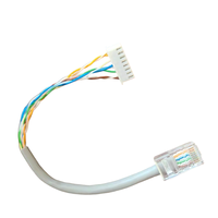 Connecteur RJ45 8P8C personnalisé, connecteur Ethernet RJ45 Cat5 Cat6 pour câblage réseau