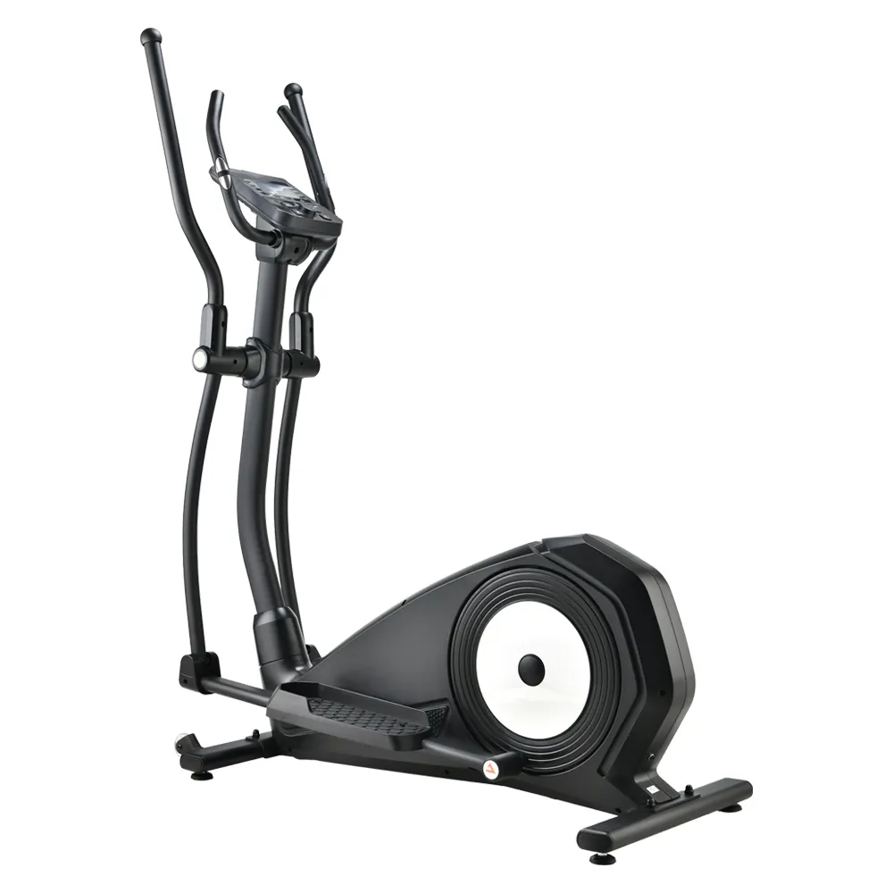 Lijiujia factory direct 8-Level manual tension elliptical exercise machine with LCD monitor for gym use wholesale price