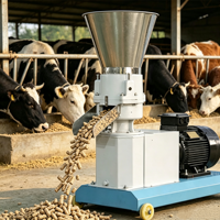 Machine à fabriquer des granulés d'aliments pour volailles de 350 à 450 kg/h pour les petites exploitations agricoles, machine de fabrication d'aliments pour volailles, machine à granulés d'aliments pour volailles