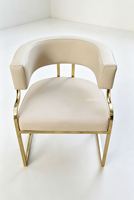 Vente directe d'usine de chaise de manucure haut de gamme, en cuir résistant à l'acétone et avec pieds en acier inoxydable.