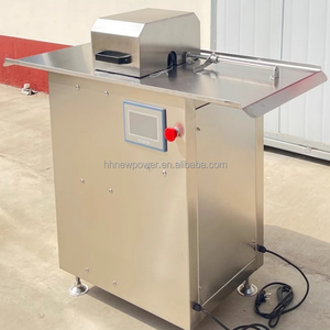 100 Section Par Minute Saucisse Nouage Machines Double Ligne Lavement Attachant Dispositif Porc Viande Dispositif De Remplissage - Product Image 5