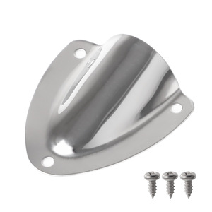 Stainless Steel Vent Cover 55x63mm Screw Fixing For Small Boats And <b>Yachts</b> - Product Image 3