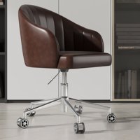 Chaise de bureau et de maquillage pour enfants en tissu, style luxe léger, réglable, ergonomique, pivotante, rose, tendance