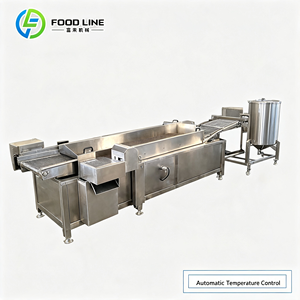FOODLINE Friggitrice Elettrica Continua Sottovuoto in Acciaio Inox di Grado Commerciale, Basso Assorbimento di Olio per Cucina Sana - Product Image 2