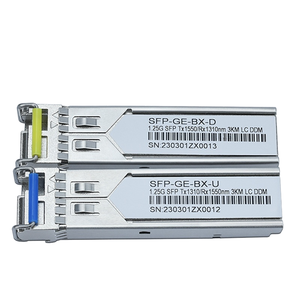 ตัวรับส่งสัญญาณ 1310nm SFP LX SM1310 สำหรับเครือข่าย 3G/5G รองรับ WDM LC/SC, การส่งสัญญาณระยะไกล 20 กม./100 ม. - Product Image 2