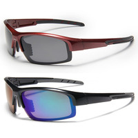 Lunettes de vélo anti-vent pour les aventures cyclistes, protection UV, verres miroir, anti-éblouissement, vision large, légères