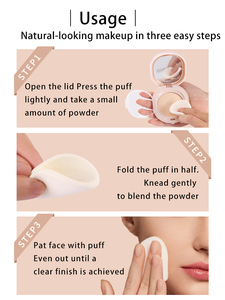 ควบคุมน้ำมันและแป้งติด<span class=keywords><strong>ทน</strong></span><span class=keywords><strong>นาน</strong></span>ขนาดกะทัดรัดปกปิดรอยสิวและซ่อนรูขุมขน<span class=keywords><strong>ติด</strong></span>แน่นอย่างเป็นธรรมชาติโดยไม่เป็นผง - Product Image 5