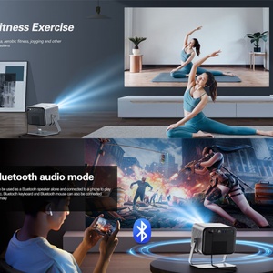 Proyector de Cine en Casa Toumei X6, 2200ANSI, Alto Lumen, Enfoque Automático, 1080P, DLP, Altavoces Integrados, Portátil, Relación de Proyección 1.2:1, 1 Año de Garantía - Product Image 4