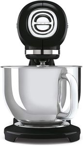 Batteur sur socle SMF03BLUK, style rétro des années 50, avec bol en acier inoxydable de 4,8 L, verrouillage de sécurité, 10 vitesses variables, 800 W - Product Image 4