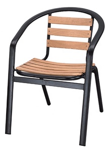 <span class=keywords><strong>Chaise</strong></span> <span class=keywords><strong>de</strong></span> jardin en plastique bois minimaliste d'extérieur Simple Empilable Légère Balcon Hôtel <span class=keywords><strong>Restaurant</strong></span> <span class=keywords><strong>Terrasse</strong></span> Meubles - Product Image 3