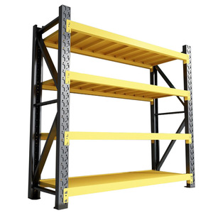 ชั้นวางของแบบหนาพิเศษ Three Arrows สำหรับงานหนัก ชั้นวางของแข็งแรง สำหรับซูเปอร์มาร์เก็ต คลังสินค้า ระเบียง รุ่น 202406-LBHJ - Product Image 5