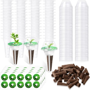 Voor hydrocultuur, bodemloze teelt, plantmachine, biochar-spons, alternatief voedingsmiddel, succulentenmodel MZ002 gemaakt - Product Image 1