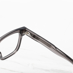 Gafas rectangulares con montura completa, color sólido, anti-UV, unisex, para adultos, monturas de corrección de visión JMM77RX - Product Image 2