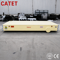 Chariot électrique sans rail de 18 tonnes, dimensions de plateforme et capacité de charge personnalisées pour la logistique industrielle