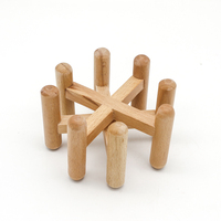 Soporte para Plantas de Madera Maciza Ecológico, Moderno y de Lujo, Personalizable, Decoración para Interiores del Hogar, Estante para Flores de Balcón, Venta al Por Mayor de Fábrica