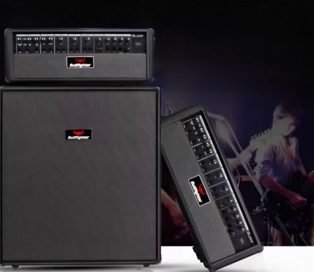 Bullfighter DG-40 Electric Acoustic Guitar Amplifier Portable for BT Charging Trolley Live Streaming for Singing Plastic
