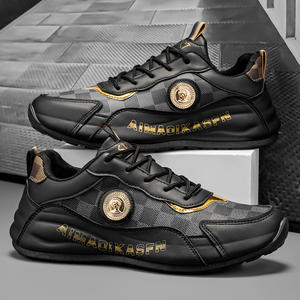 2025 nouvelles chaussures pour hommes chaussures de sport légères chaussures décontractées en caoutchouc semelle souple chaussures de sport d'entraînement - Product Image 4