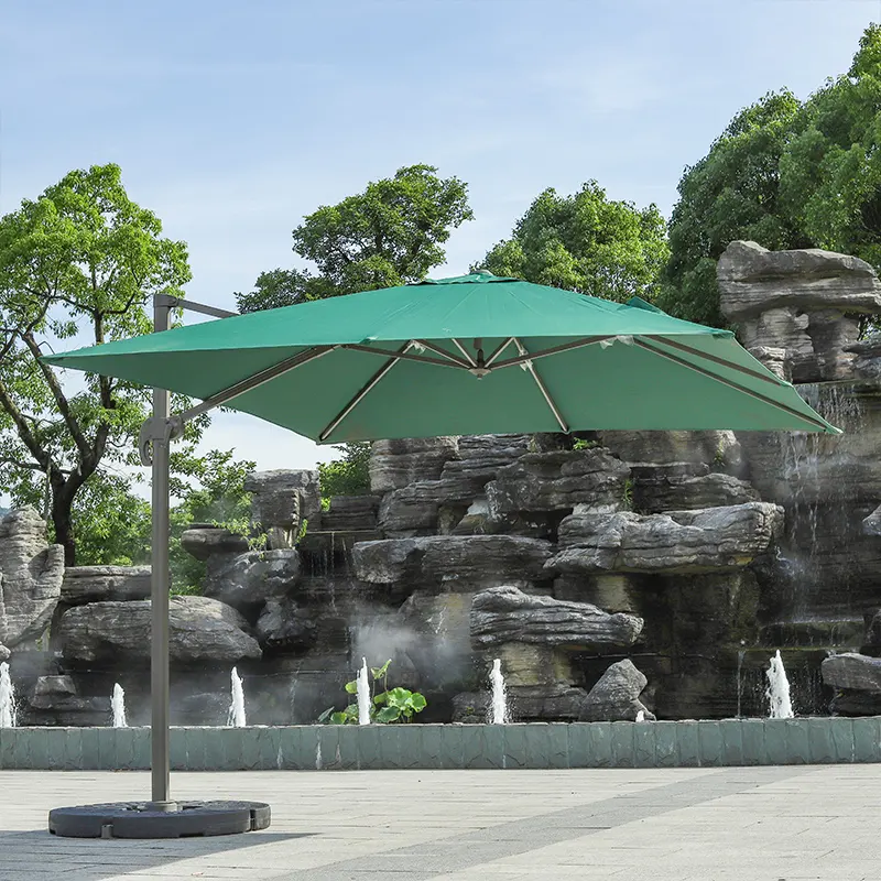 정원 최고 바람 저항하는 양산을 위한 옥외 정연한 우산 큰 공가 로마 방풍