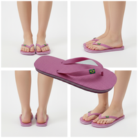 Bosirui – Tongs d'été en PE en gros, sandales confortables en PVC, avec logo personnalisé, dernier design pour hommes et femmes