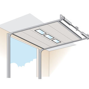 <span class=keywords><strong>Porte</strong></span> <span class=keywords><strong>Sectionnelle</strong></span> Industrielle Automatique avec Panneaux Résistants au Vent pour Atelier, <span class=keywords><strong>Garage</strong></span> et Entrepôt Frigorifique - Product Image 2
