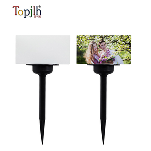 Lumière automatique à détection lumineuse lumière up énergie solaire acrylique <span class=keywords><strong>jardin</strong></span> pelouse lumière sublimation blanc mariage prairie décoration led signes - Product Image 5