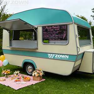 High Performance Electric Food Truck CE Approved Mobile <b>Bar</b> Trailer Complete Cooking Set for BBQ <b>Snack</b> and Beverage Business - Product Image 1