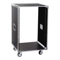 8U 12U 16U kabinet penguat KTV rumah peralatan audio kabinet sederhana chassis mixer shelfand flight case kotak audio